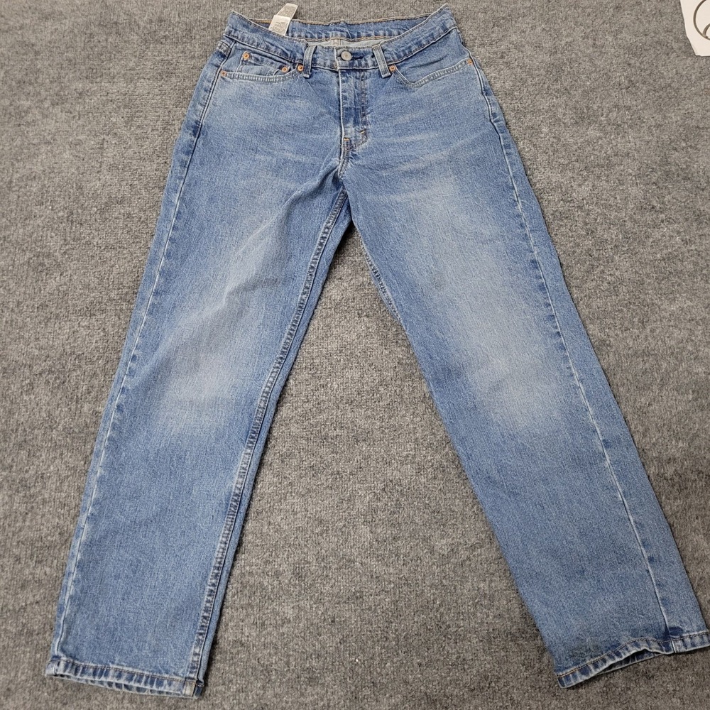 Levi's Jeans Mens Size 30x30 Blue 550 Relaxed Fit Tapered Leg Medium Wash Denim